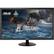 Front. ASUS - VP278H-P 27" LED FHD Monitor - Black.
