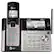 Angle. AT&T - TL96423 DECT 6.0 Expandable Cordless Phone with Bluetooth® Connect to Cell® with 4 Handsets - Silver/Black.