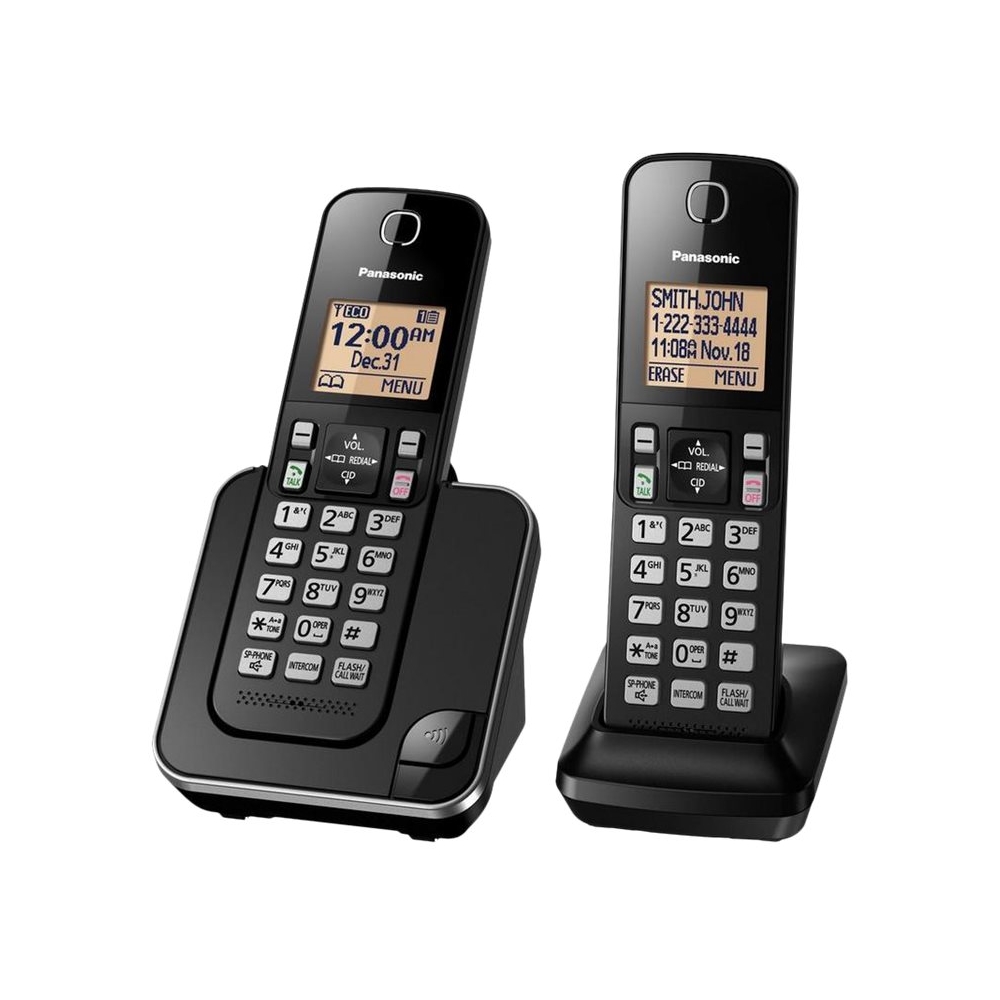 PANASONIC KX-TG7875S DECT6.0 LINK2CELL BLUETOOTH 6 CORDLESS PHONES 1 REPEATER 