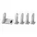 Angle. Panasonic - KX-TGE475S Link2Cell DECT 6.0 Expandable Cordless Phone System with Digital Answering System - Silver.