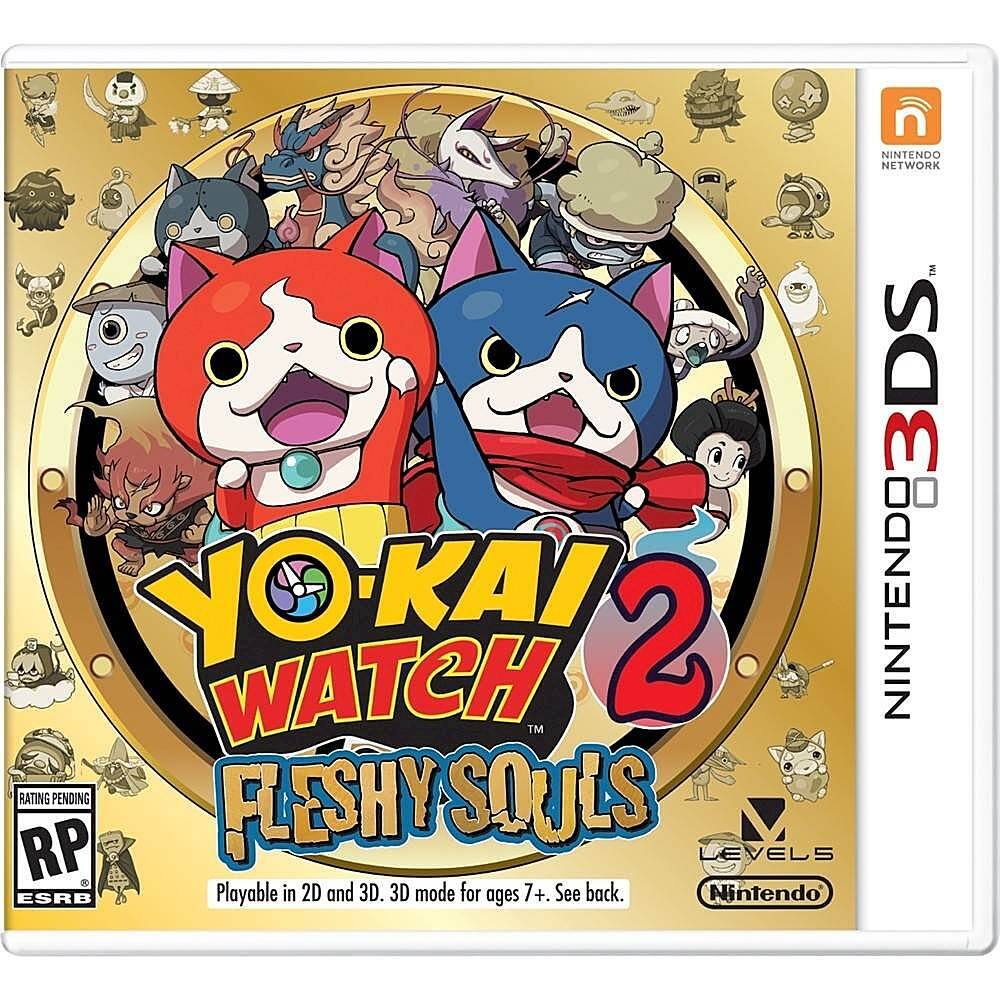 Front. Nintendo - Yo-kai Watch 2: Fleshy Souls - PRE-OWNED.