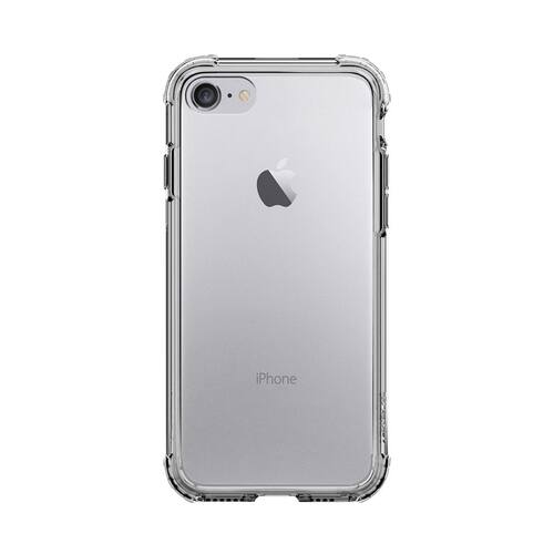 Spigen - Crystal Shell Case for Apple® iPhone® 7 - Dark crystal - Larger Front