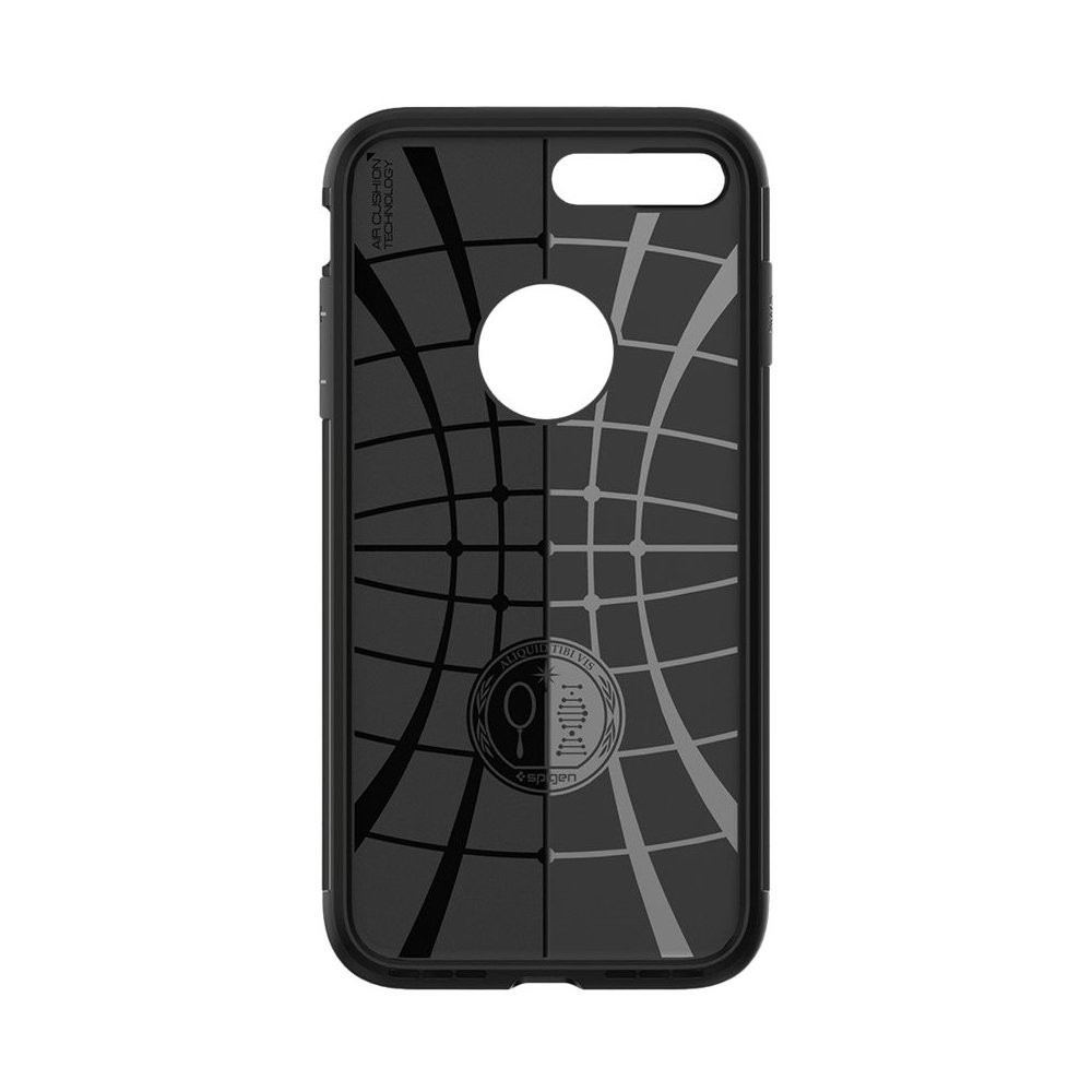 slim armor case for apple iphone 7 plus - black