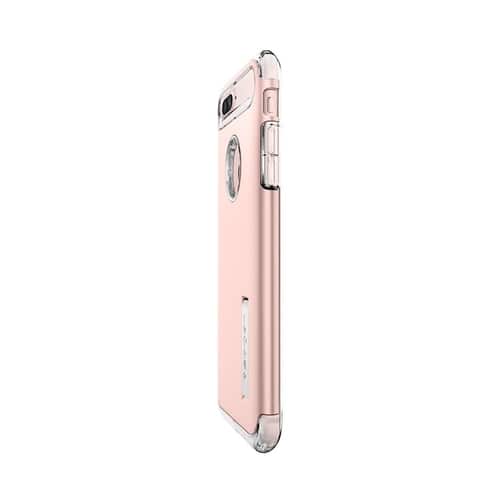 Spigen - Slim Armor Case for Apple® iPhone® 7 Plus - Rose gold - Larger Front