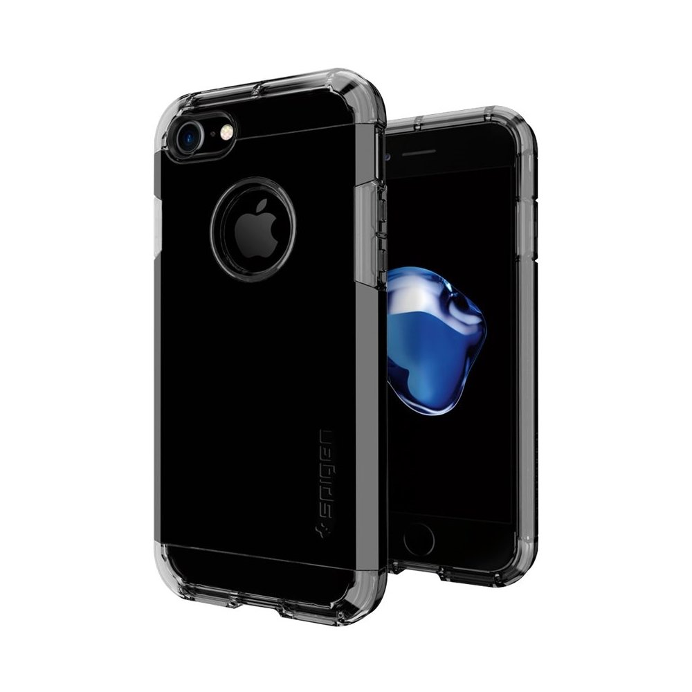tough armor case for apple iphone 7 - jet black