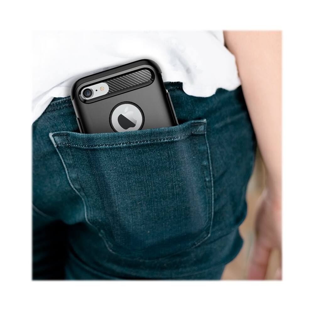 slim armor case for apple iphone 7 - gunmetal slim armor case for apple iphone 7 - gunmetal