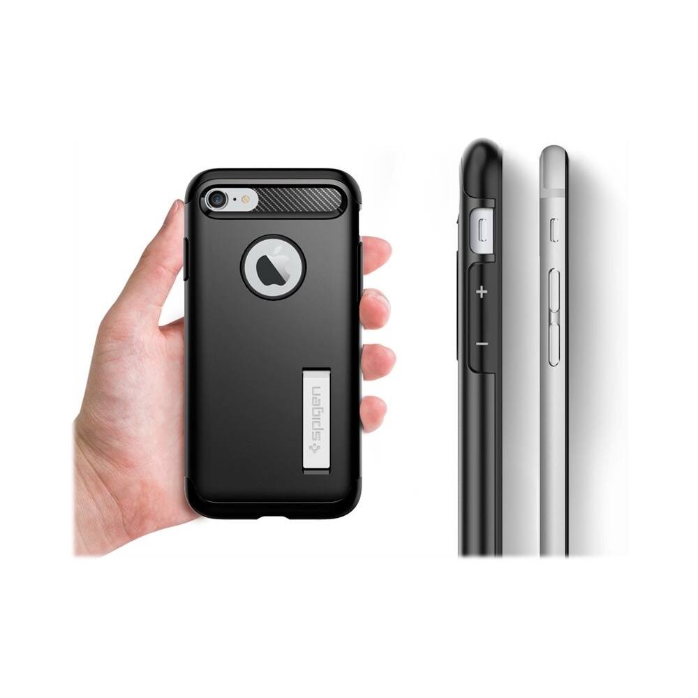 slim armor case for apple iphone 7 - gunmetal