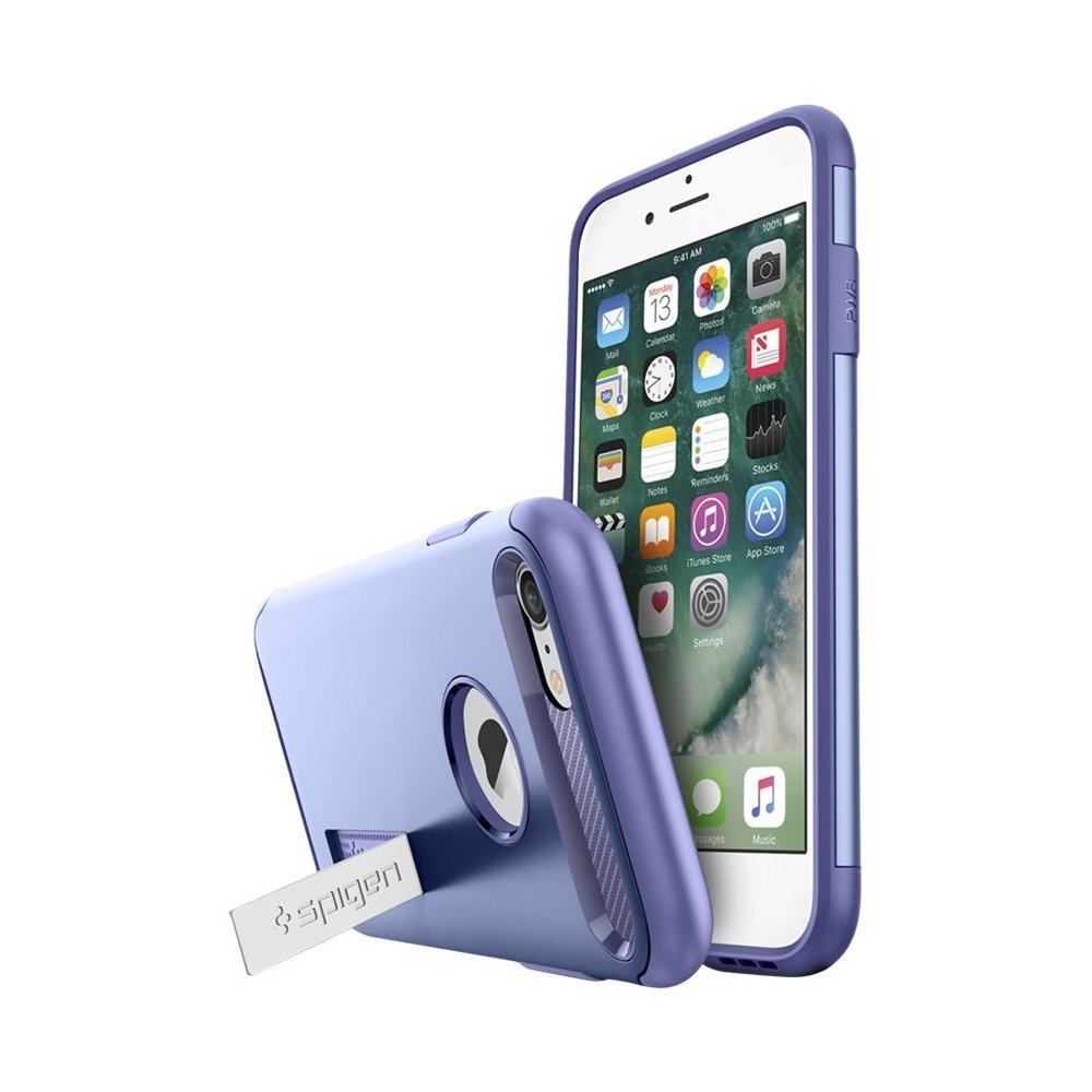 slim armor case for apple iphone 7 - violet