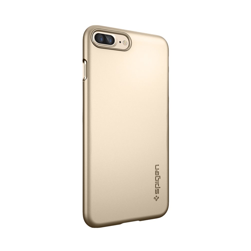 meer Titicaca kaping Skalk Spigen Thin Fit Case for Apple® iPhone® 7 Plus Champagne gold 043CS20734 -  Best Buy
