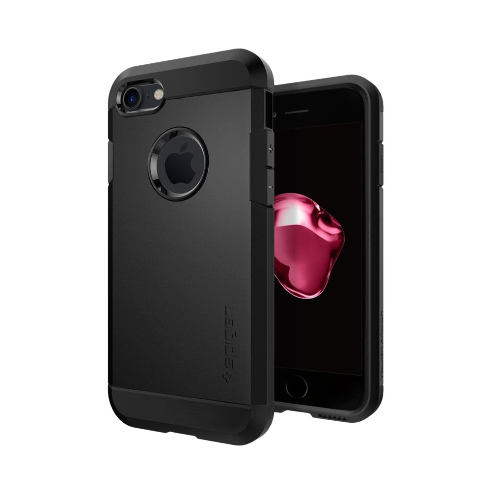 Best Buy: Spigen Tough Armor Case for Apple® iPhone® 7 Black 042CS20491