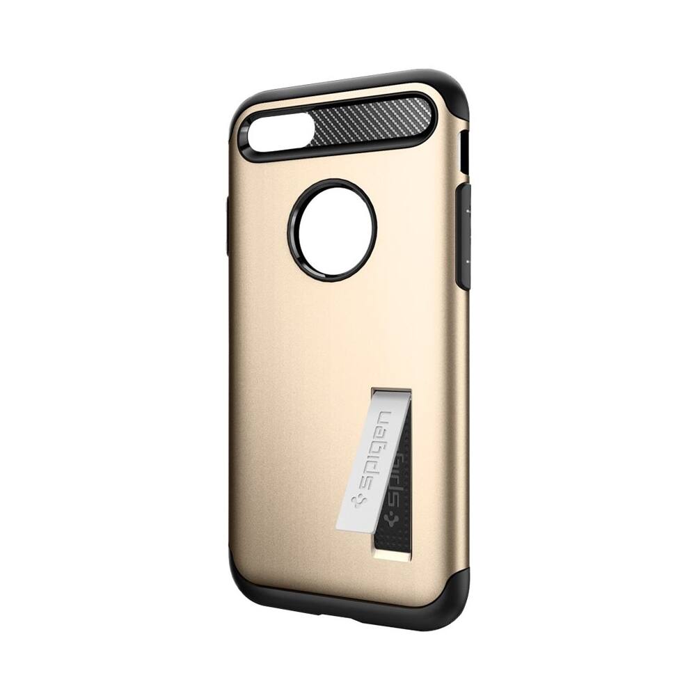 ultra hybrid case for apple iphone 7 - champagne gold