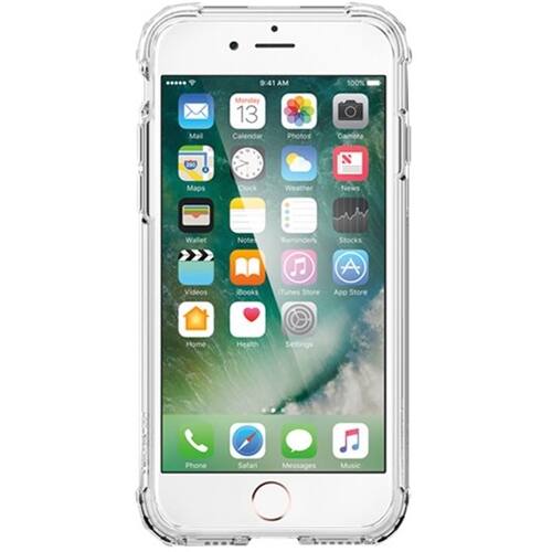 crystal shell case for apple iphone 7 and iphone 8 - clear crystal crystal shell case for apple iphone 7 and iphone 8 - clear crystal
