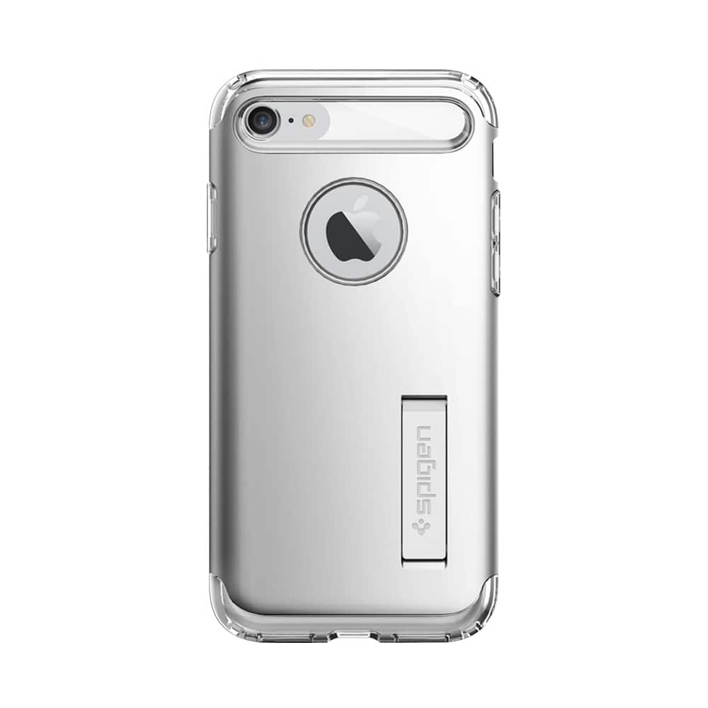 slim armor case for apple iphone 7 - satin silver slim armor case for apple iphone 7 - satin silver