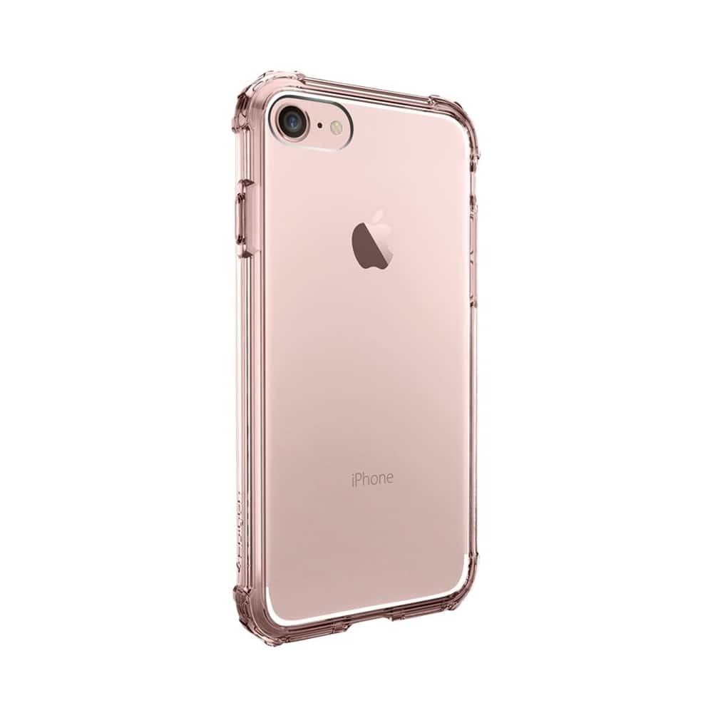 crystal shell case for apple iphone 7 - crystal rose