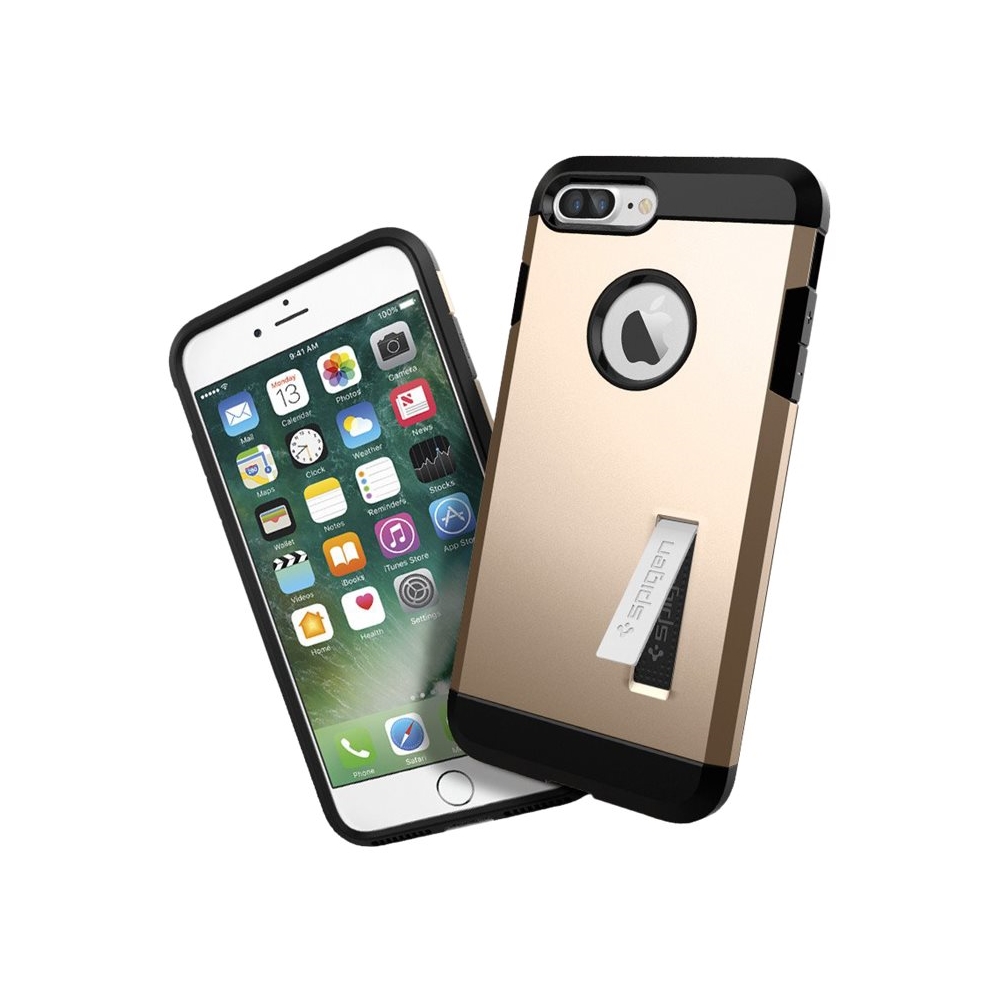 Best Buy: Spigen Tough Armor Case for Apple® iPhone® 7 Plus Champagne ...