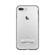 Spigen - Crystal Hybrid Case for Apple® iPhone® 7 Plus - Gun metal - Larger Front