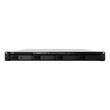 Synology - RackStation 4-bay External Network Storage (NAS) - Black - Larger Front
