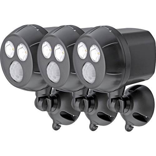 Front. Mr Beams - LED Spotlight (3-Pack) - Brown.