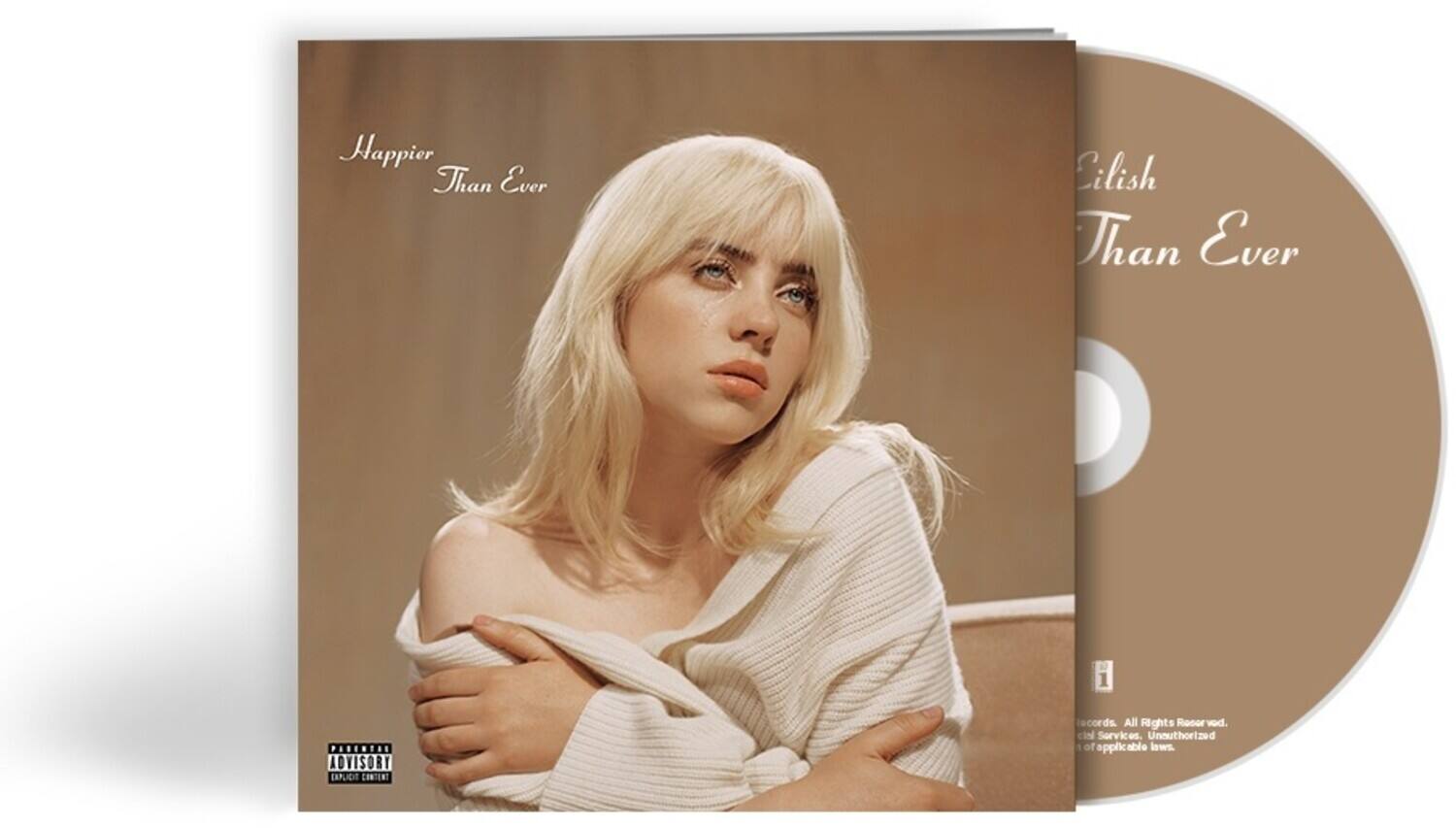 UMG - Billie Eilish - Happier Than Ever   - COMPACT DISCS [CD]