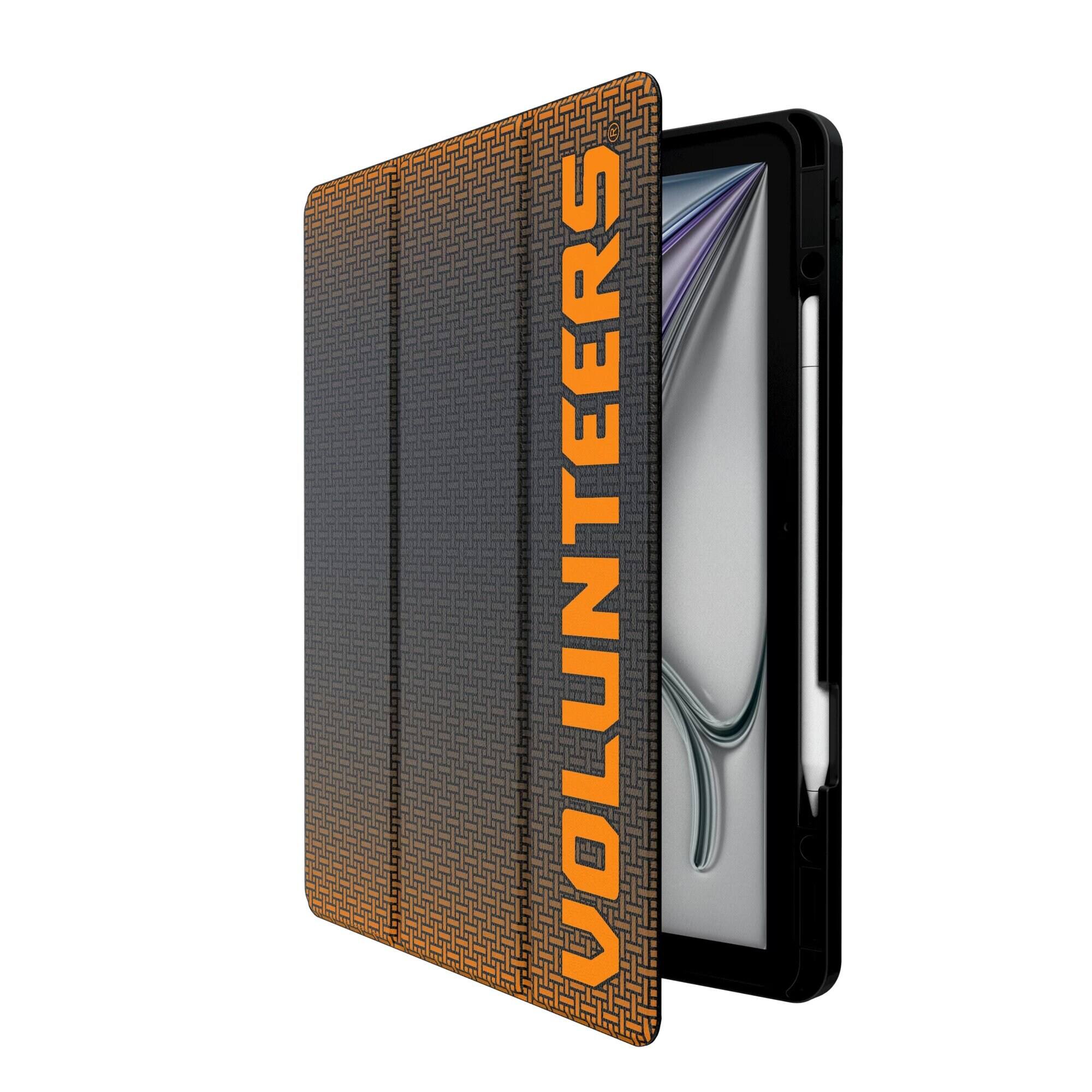 Alt View 1. Keyscaper - Tennessee Volunteers iPad Case - 13in Air M2 - Black.