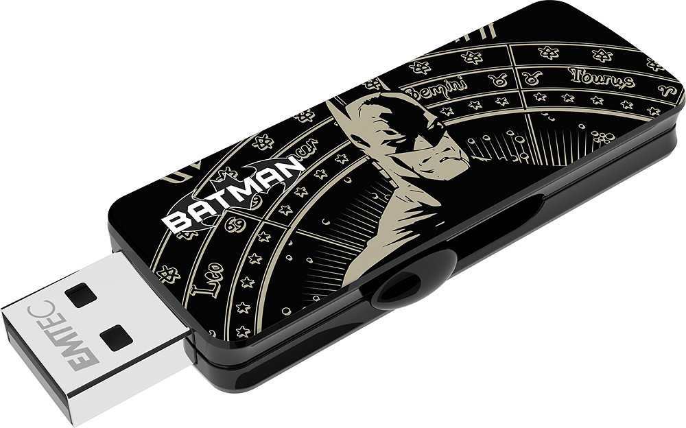 EMTEC Batman Guardian 8GB USB 2.0 Flash Drive Black ECMMD8GM700BM06 - Buy
