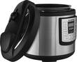 Gourmia - 6-Quart Pressure Cooker - Stainless steel - Angle