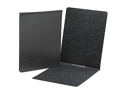 Alt View 1. Smead - Smead Premium Pressboard 2-Prong Report Cover, Letter Size, Black, Each - Black.