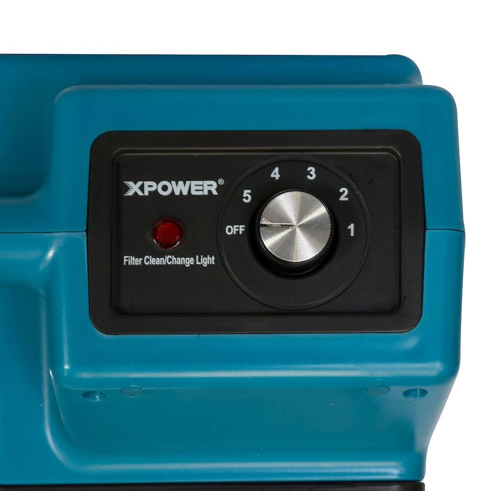 XPOWER  
5 4 3 2 OFF 1  
Filter Clean/Change Light