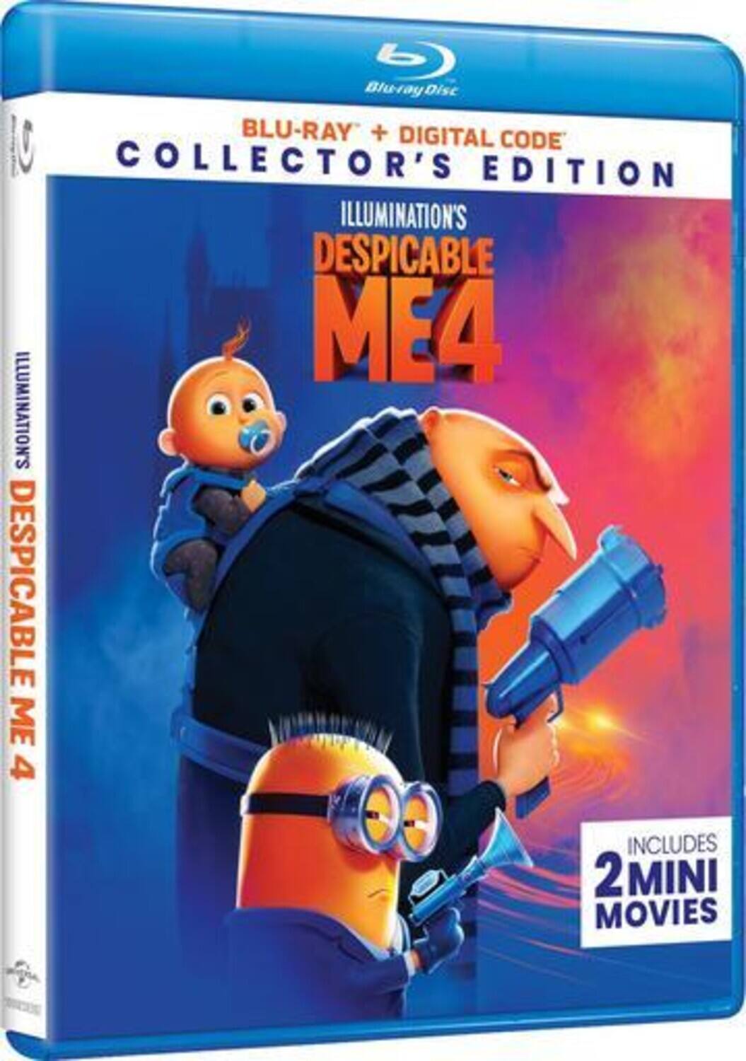 Despicable Me 4 Collector's Edition Blu ray + Digital [Blu ray