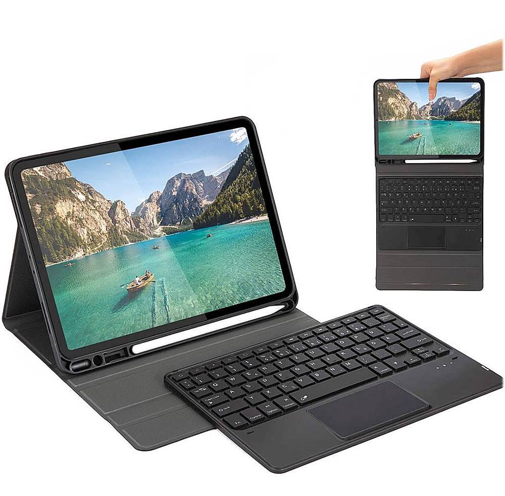 Alt View 13. SaharaCase - Keyboard Folio Case for Apple iPad Pro 11" (2nd, 3rd, and 4th Gen 2020-2022) - Black.