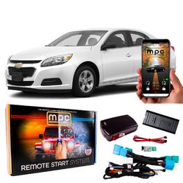 MPC - Smartphone / OEM FOB Activated Remote Start Kit For 2013-2015 Chevrolet Malibu - Black