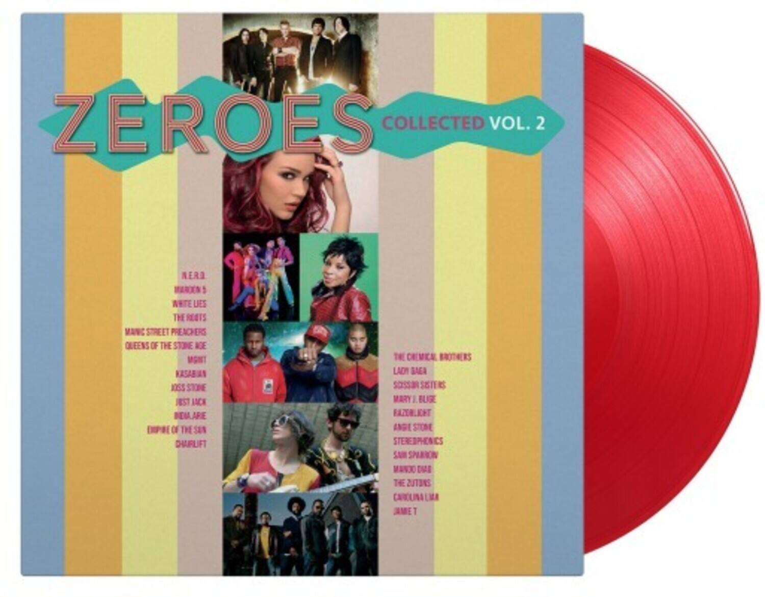 Various Artists - Zeroes Collected Vol. 2 / Various - Limited 180-Gram Red Colored Vinyl - VINYL LP