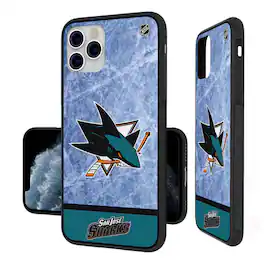Keyscaper - NHL - San Jose Sharks Bump Case with 8.2ft Drop Protection - 15 - Multicolor