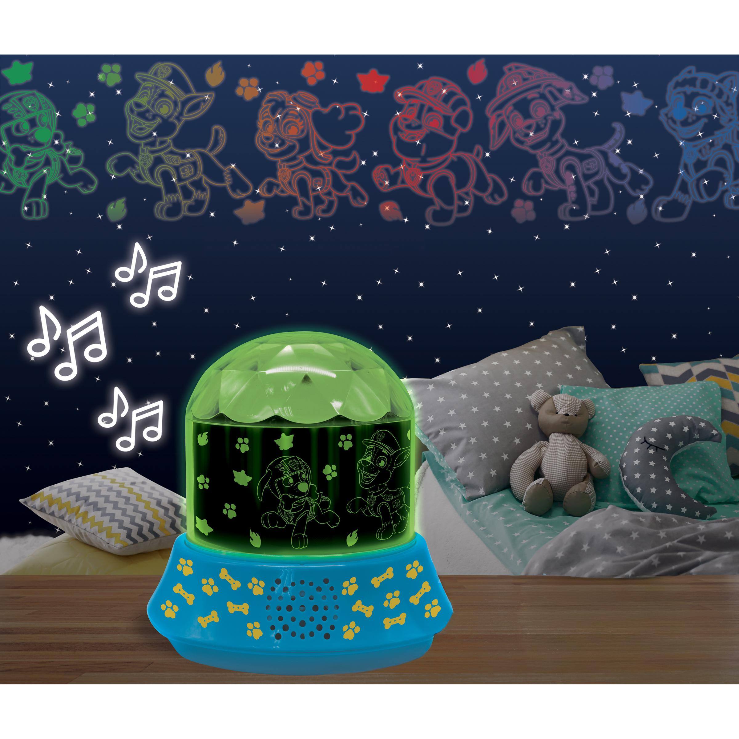 Alt View 10. Lexibook - Paw Patrol Night Light Projector with Speaker.
