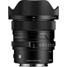 Sigma - 20mm f/2 DG Contemporary Lens for Sony E, Black