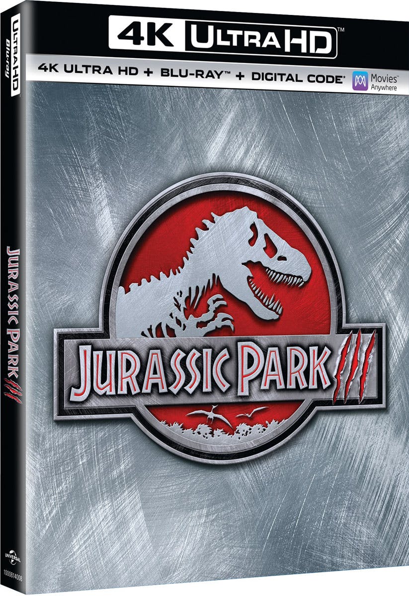 Angle. Jurassic Park III   - 4K Blu-Ray.