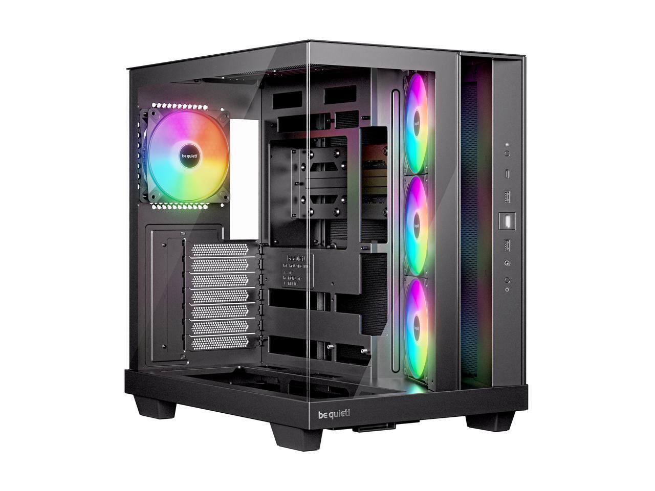 be quiet! - Light Base 500 LX Black ABS/Steel/Tempered Glass ATX/M-ATX/Mini-ATX Case - Black