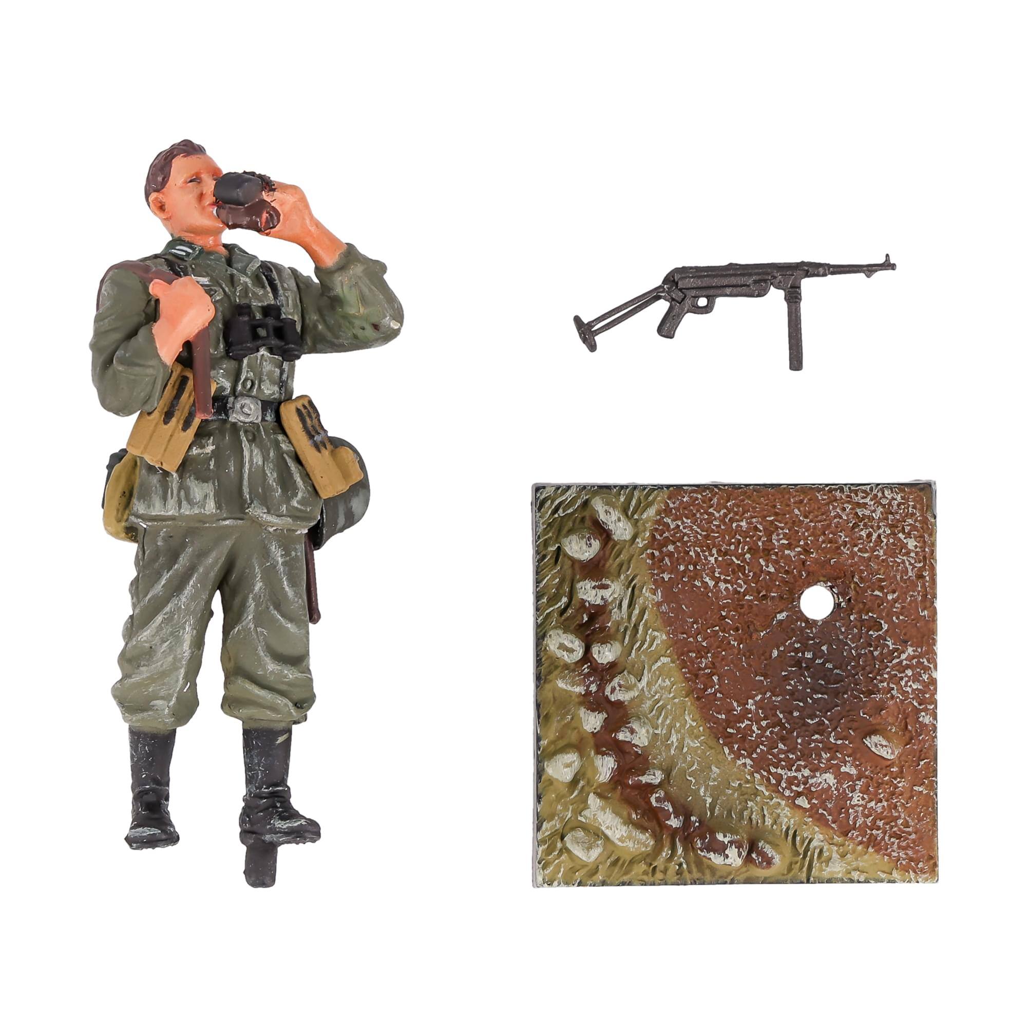 Alt View 2. Dragon Models - 1:35 Combat Figure Series 3 Wehrmacht Infantry Barbarossa '41 Figure C - multi-colored.