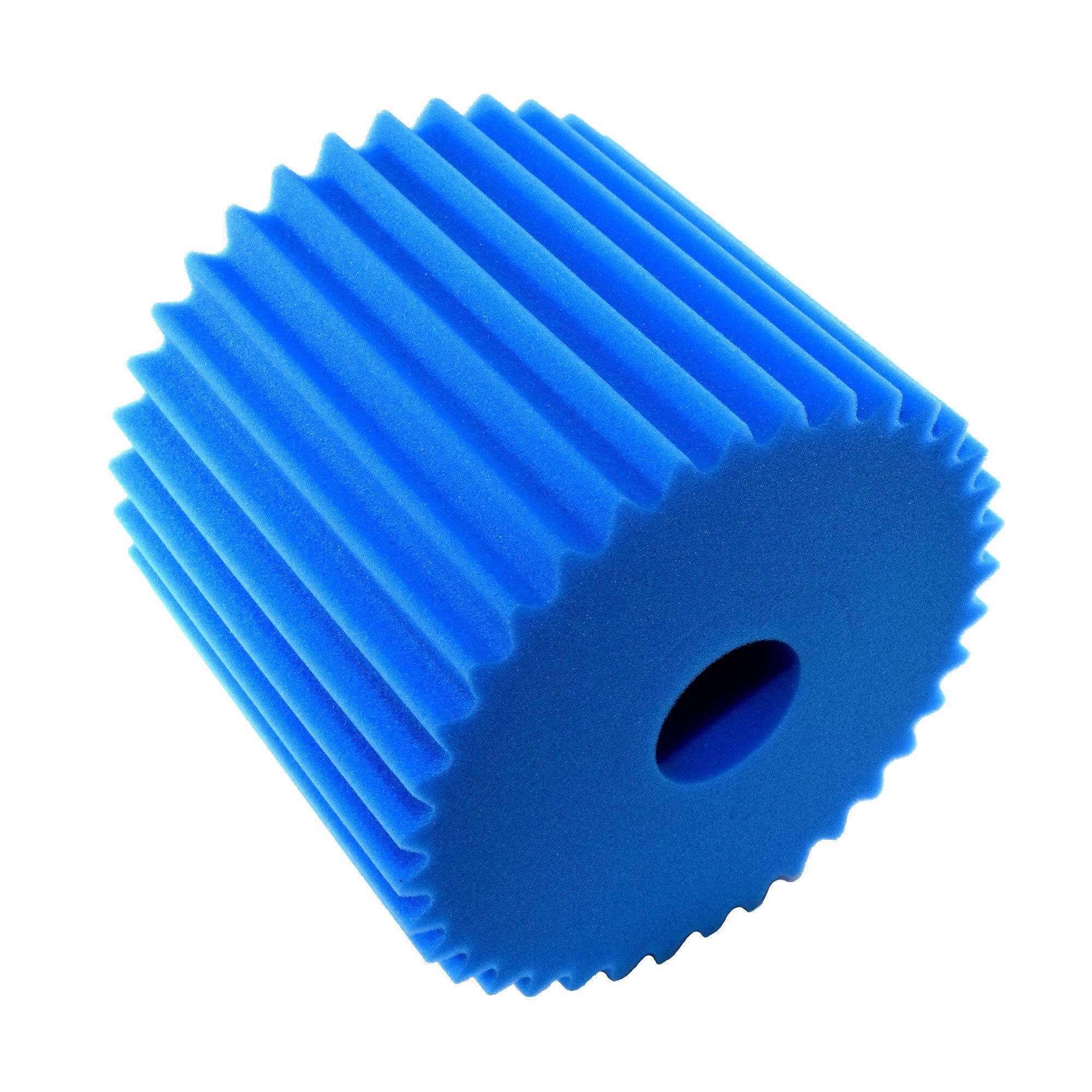 Angle. HQRP - HQRP Blue Foam Filter for Electrolux Aerus Centralux Central Vacuums E130 1560 1580 1590 series, 7 x 8.5 in.