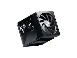 TRYX - TURRIS 620 Air Cooler 280W TDP Dual Tower with Display, KANALI Fans for Intel LGA1851/1700 & AMD AM5 - Black