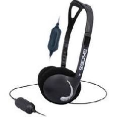 Front. Koss - Koss PTX6 Portable Headphone - Wired Connectivity - Stereo - Over-the-head - Red.