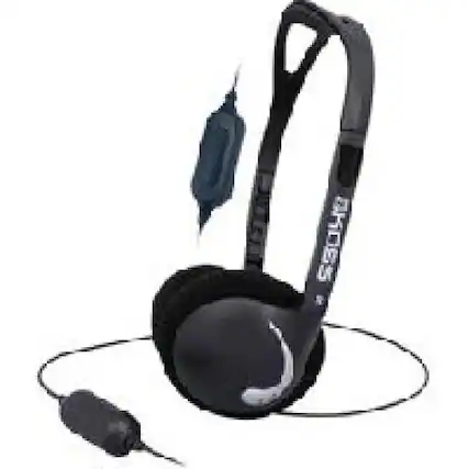 Front. Koss - Koss PTX6 Portable Headphone - Wired Connectivity - Stereo - Over-the-head - Unknown.