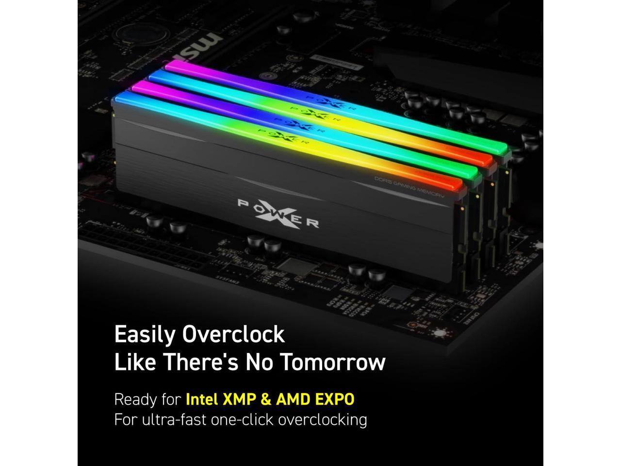 Easily Overclock Like There's No Tomorrow

Ready for Intel XMP & AMD EXPO

For ultra-fast one-click overclocking