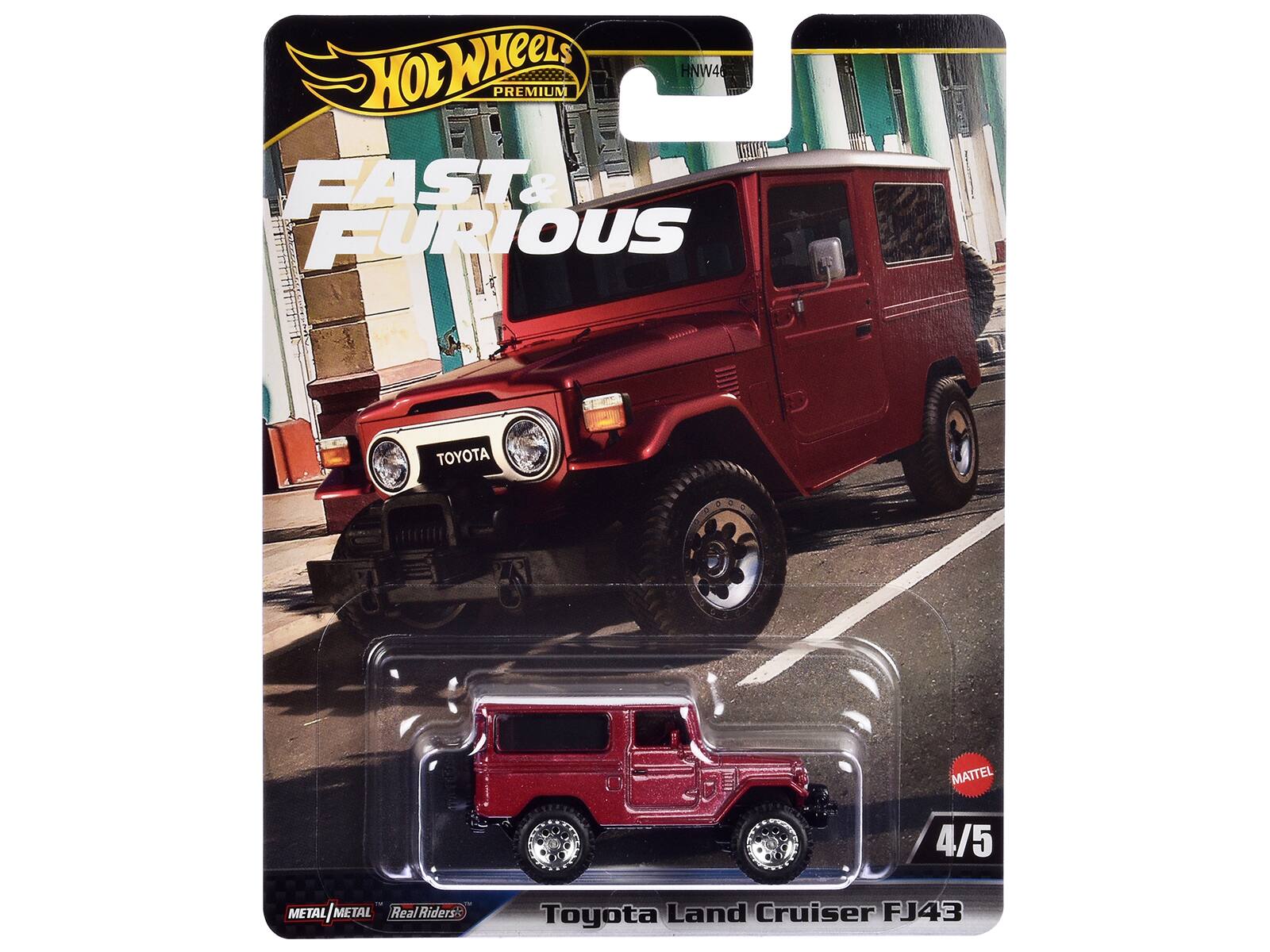 Hot Wheels Premium HNW46 Fast & Furious Toyota Land Cruiser FJ43