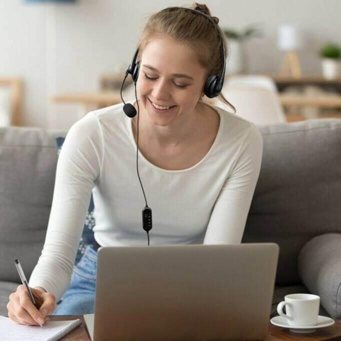 Alt View 1. Aluratek - Aluratek Wired USB Stereo Headset with Noise Reducing Boom Mic and In-Line Controls - Stereo - USB Type A - Wired - Over - Unknown.