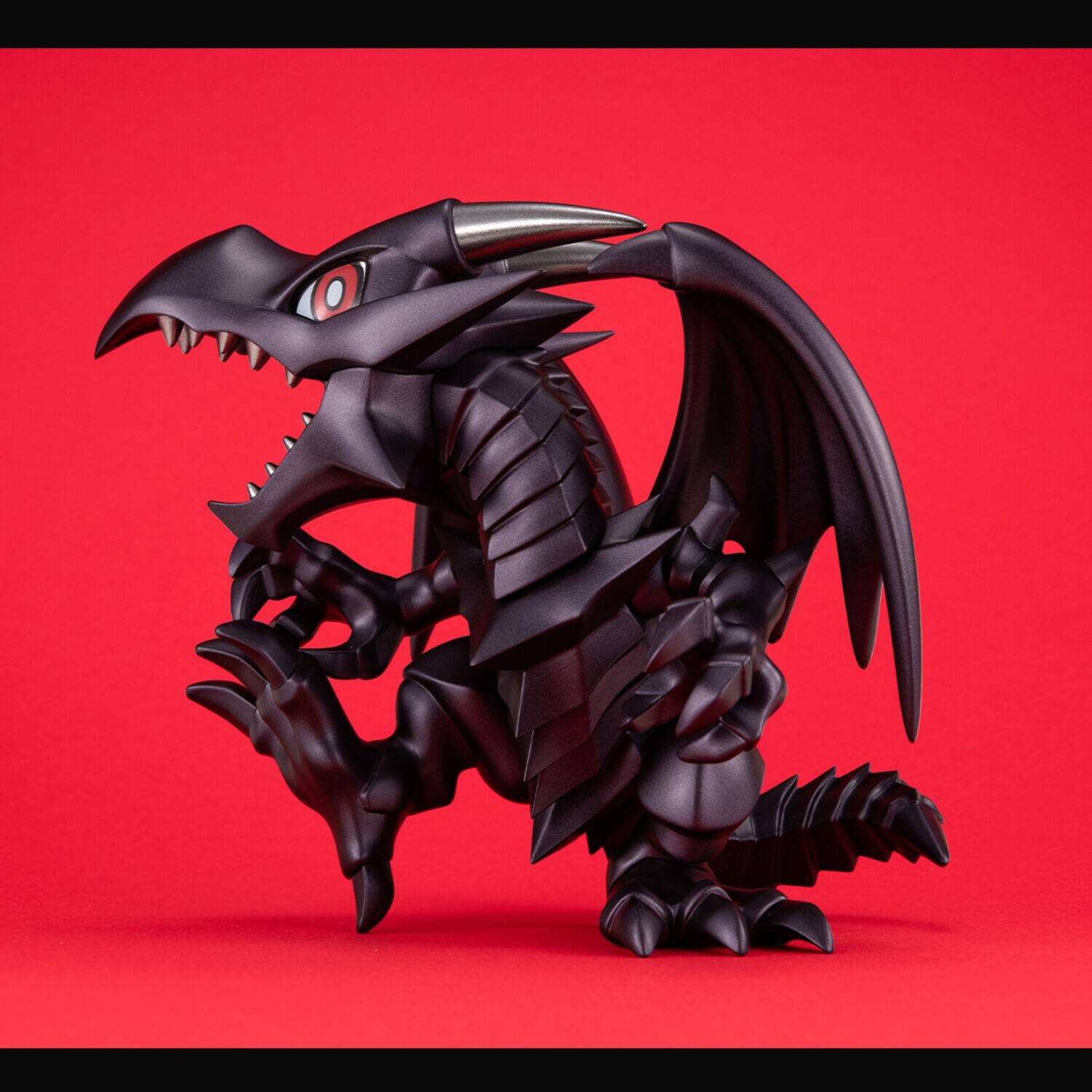 Alt View 2. Bandai - Megahouse - Yu-Gi-Oh! Duel Monsters - Megatoon - Red Eyes Black Dragon   - Collectibles - Multicolor.