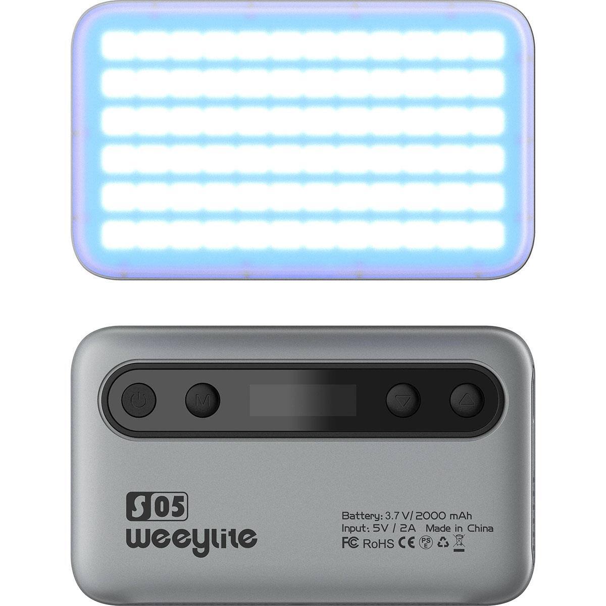 Viltrox Weeylite S05 Pocket RGB LED Video Light GRAY - Best Buy