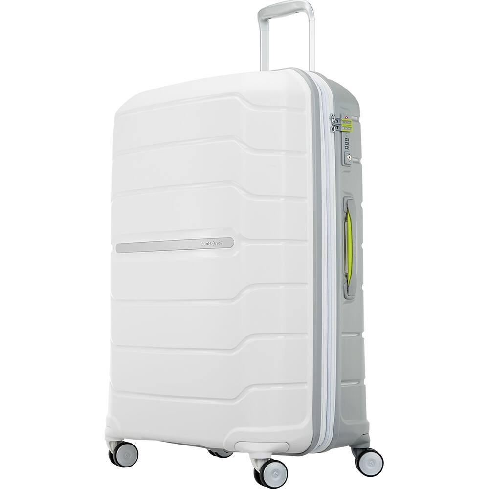 Alt View 5. Samsonite - Freeform Hardside Expandable Spinner Luggage 2PC Set(21/28-Carry-on/Large) 80242-4744 - White|Grey.