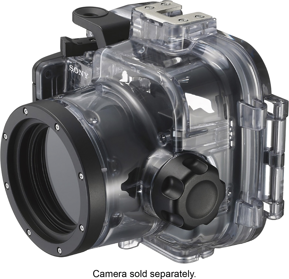 Left View: Underwater Housing for Sony Cyber-shot RX100 series cameras - Clear