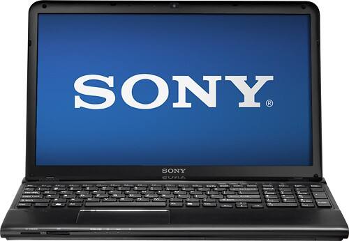 Sony - 15.5" VAIO E Series Laptop - 4GB Memory - 500GB Hard Drive - Black-Front_Standard 